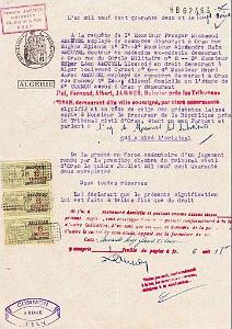 Oran documents divers 753