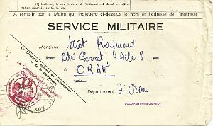 Oran documents divers 907