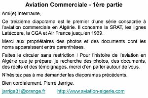 013 ALGERIE AVIATION COMMERCIALE