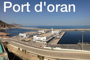 ORAN-le port vue Ouest 