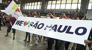 111 FLASH MOB PAR TAP AIR PORTUGAL A SAO PAULO