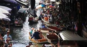 166 MARCHE FLOTTANT EN THAILANDE
