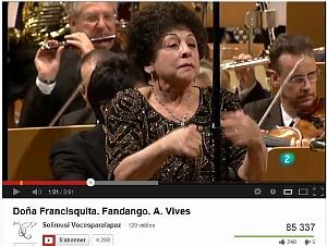 231 Dona Francisquita. Fandango. A. Vives 