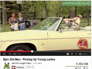 254 Epic Old Man - Picking Up Young Ladies
