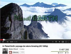 257 Planet Earth paysage de nature