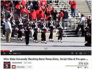 260 Ohio State University Marching Band