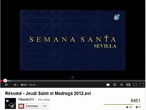 263 JEUDI SAINT ET MADRUGA 2012 A SEVILLE