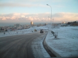 Mostaganem sous la neige